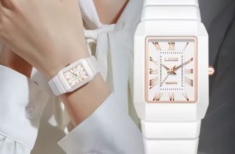 LIGE 2026 Ceramic Quartz Waterproof Women’s Luxury Watch