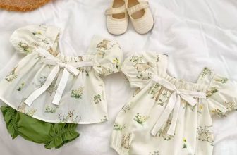 My Sister Me Baby Princess Puff Sleeve Bunny Bodysuit