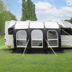 Outdoor 5 Person Inflatable RV Awning Shade Tent