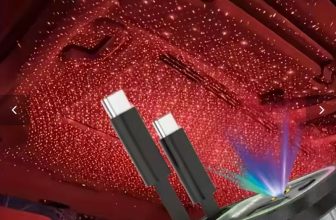 YITUMU 4-in-1 Retractable Starlight Car Charger