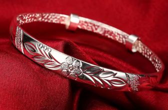 ZDADAN 925 Silver Pattern Carved Cuff Bracelet Bangle