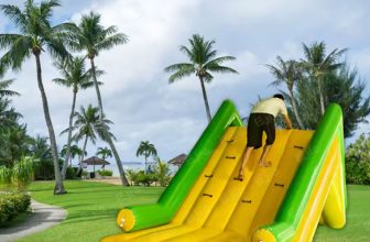 12 15 16ft Inflatable Water Park Pool Slide