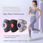 Compression Knee Sleeve with Patella Gel Support