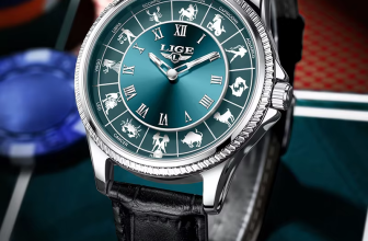 Luxury luminous quartz constellation men’s watch