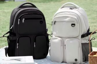 Mixi 15.6” Laptop Backpack Waterproof Expandable Travel