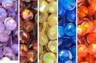 SS6-SS30 Flashing Top Glass Flatback Rhinestones DIY