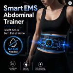 Smart EMS Abs Belt 9 Intensity No Gel