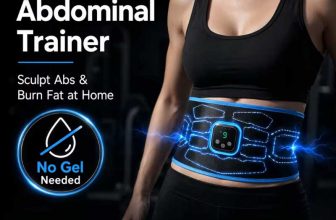 Smart EMS Abs Belt 9 Intensity No Gel