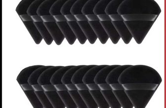 20Pcs Triangle Velvet Mini Face Powder Puffs