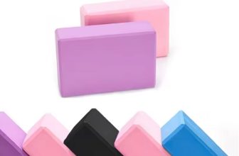 2Pcs EVA Yoga Blocks Cubes Pilates Exercise Bricks