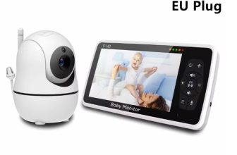 5 Inch 720P HD Baby Monitor Two Way Audio