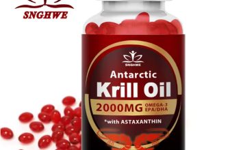 Antarctic Krill Oil 2000mg Omega-3 EPA DHA Astaxanthin