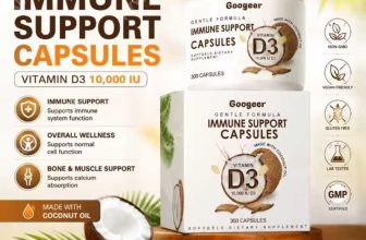 Googeer Vitamin D3 300 Softgels Immune Support