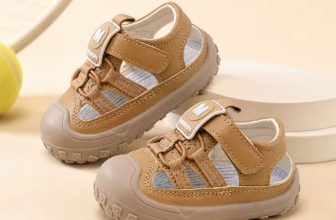 Hollow Out PU Leather Kids Anti-Slip Summer Sandals