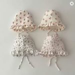 Newborn Floral Ear Protection Princess Sun Hat