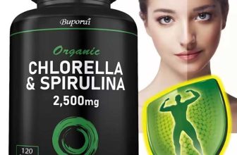 Organic Spirulina Chlorella 2500mg Immune Energy Detox