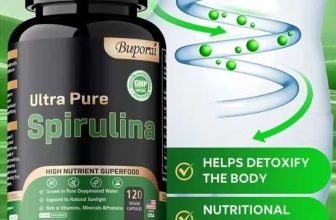 Organic Spirulina Superfood Detox Immune Heart Support