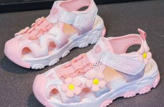 PU Leather Hollow Out Girls Summer Sports Sandals