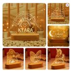 Personalized Kids Name USB Night Light Lamp