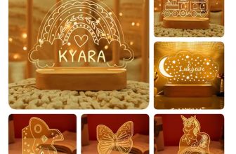 Personalized Kids Name USB Night Light Lamp
