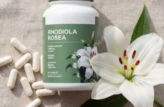 Rhodiola Rosea Capsules Golden Root Adaptogen 60 Count