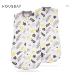 Summer 0.5TOG Cotton Newborn Sleep Sack with 2-Way Zipper