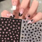 Summer Nail Water Stickers Ribbon Inscription Set ZJT05