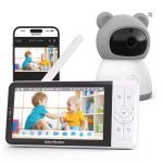 Tuya Smart 2K Baby Monitor 5″ 1080P App Control