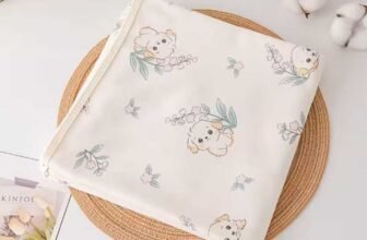 100%-Cotton-Newborn-Baby-Swaddle-Blanket-and-Stroller-Cover-