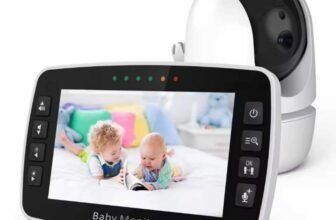 4.3-Inch-Wireless-PTZ-Baby-Monitor-with-Intercom-Camera