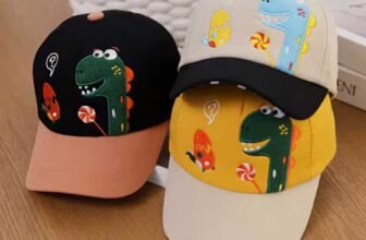 Kids’-Cute-Dinosaur-Sunshade-Baseball-Cap-for-Outdoors