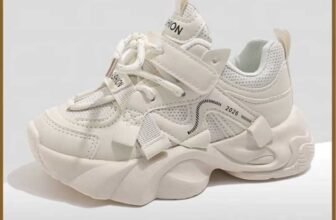 Kids’-Lightweight-Breathable-PU-Leather-Running-Sport-Sneakers