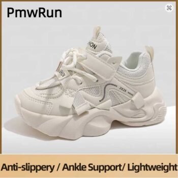 Kids’-Lightweight-Breathable-PU-Leather-Running-Sport-Sneakers