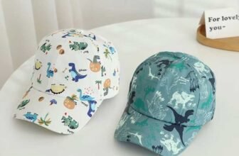 Kids’-Printed-Dinosaur-Sunshade-Baseball-Cap-for-Outdoors