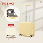 Mixi 16-Inch Lightweight Polycarbonate Carry-On Spinner Suitcase 34L