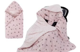 Newborn Baby Hooded Windproof Warm Portable Swaddle Blanket
