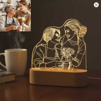 Personalized-3D-Photo-Night-Light-with-Wooden-Base