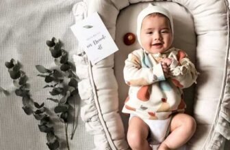 Portable-Baby-Ruffle-Bassinet-Newborn-Travel-Sleep-Nest