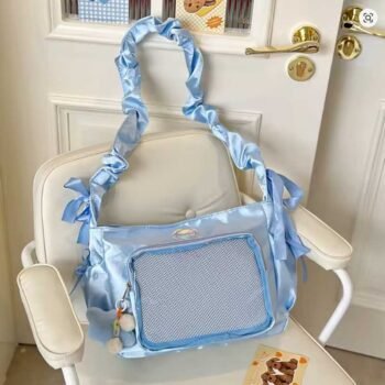 TINYAT-Kawaii-Lolita-Y2K-Transparent-Ita-Crossbody-Bag