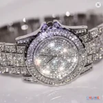 Crystal Watch Steel Watch Quartz Watch Women Luxury