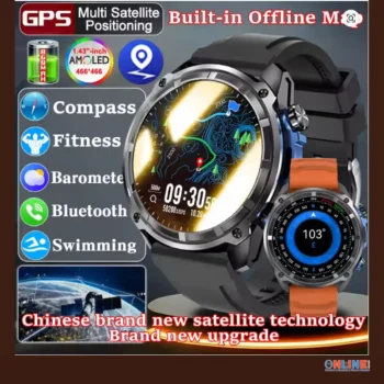 DTG1 Smart Watch Offline Maps Sports Watch GPS