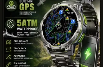 GPS Smart Watch Offline Map Sports Watch Men