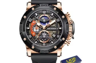 LIGE Dive Watch Chronograph Watch Quartz Watch Men 3 SEO Keywords