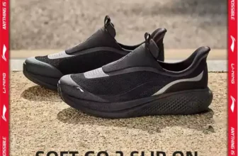 Li-Ning Slip On Shoes Walking Shoes Casual Sneakers 1