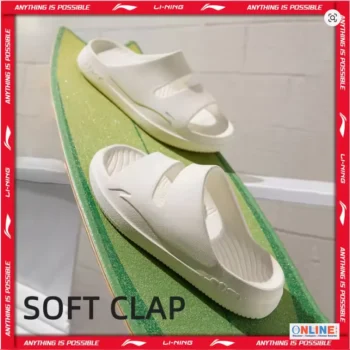 Li-Ning Soft Slippers COMFOAM Rebound Lightweight Sandals Unisex 1