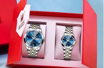 OLEVS Couple Watches Quartz Watch Luminous Date His Her