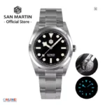 San Martin Automatic Watch Snowflake Hands Sports Watch