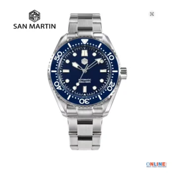 San Martin Diver Watch Automatic Watch Enamel Dial