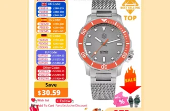 San Martin Diver Watch Automatic Watch Milanese Bracelet
