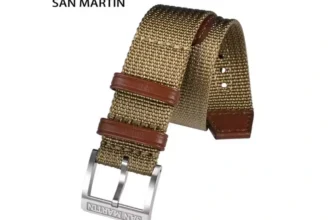 San Martin Nylon Strap Watch Band Pilot Strap